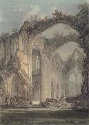 J.M.W. Turner, The Chancel and Crossing of Tintern Abbey,Looking towards the East Window
